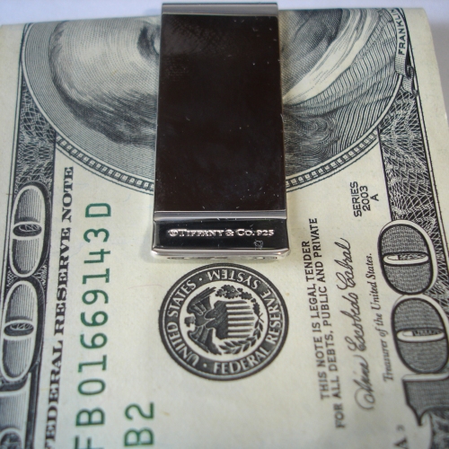 engraved money clip tiffany